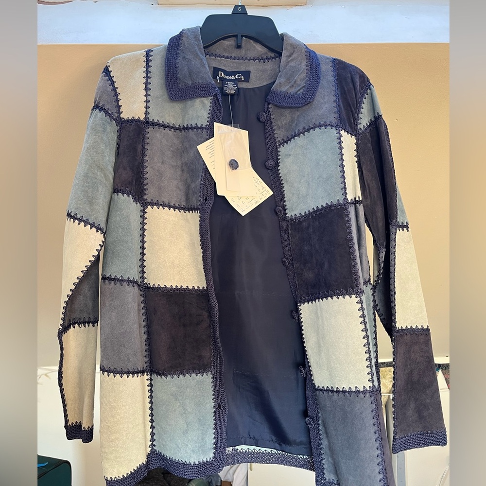 Patchwork Leather Jacket